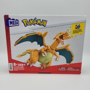 MEGA Construx Mattel Pokemon Charizard Construction Set 222 pc New In Box